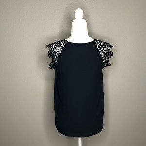COPY - Zara Blouse with Lace Sleeves